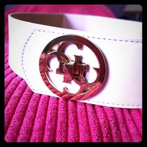 2/$30❗️NEW Guess Quattro G Turn Lock Belt